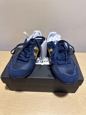 Onitsuka Tiger Serrano In Midnight and Gold (1183B400-400) Unisex Size 40.5